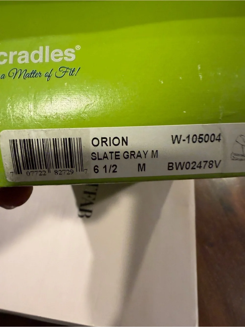 Walking Cradles Women’s Orion Walking Low  Slip On Shoe slate gray size 6.5 M